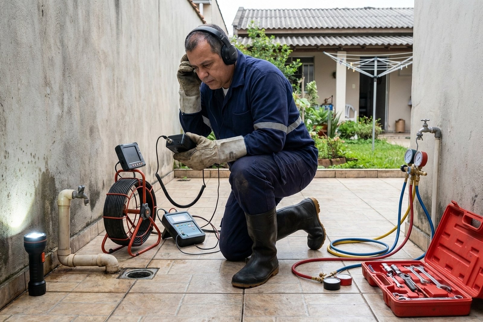 Detecção de Vazamento de Esgoto em Maringá‑PR